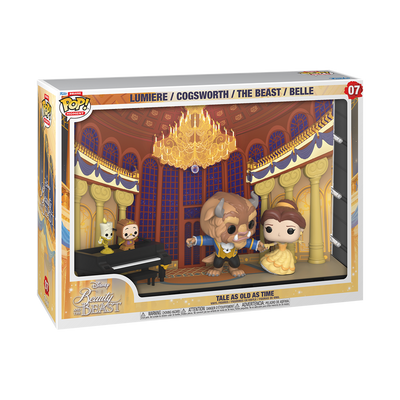 Funko POP Moment #07 Tale As Old As Time -Beauty and the Beast (Deluxe)-see box damage