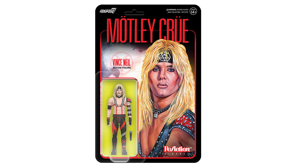 Motley Crue -Vince Neil  - Super7 Reaction