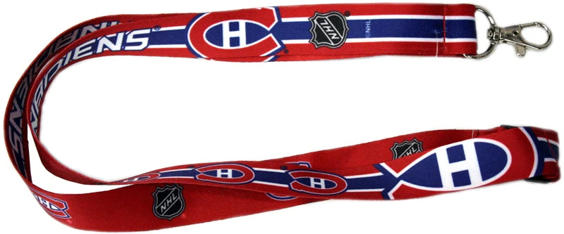NHL Montreal Canadiens Sublimated Lanyard
