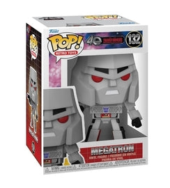Funko POP Megatron #132 Transformers Retro Toys -40 Years