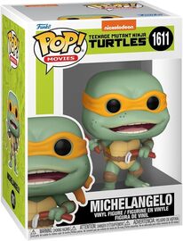 Funko POP Michelangelo with Sausage Nunchucks #1611- 1990 Teenage Mutant Ninja Turtles