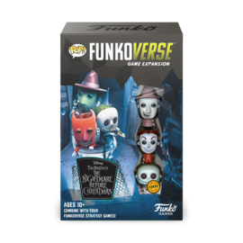 POP Funkoverse The Nightmare Before Christmas CHASE (3 pack minis) -Strategy Game Expansion
