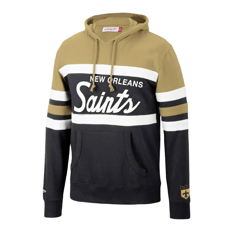 NFL New Orleans Saints Men's Mitchell & Ness Hoodie - Medium