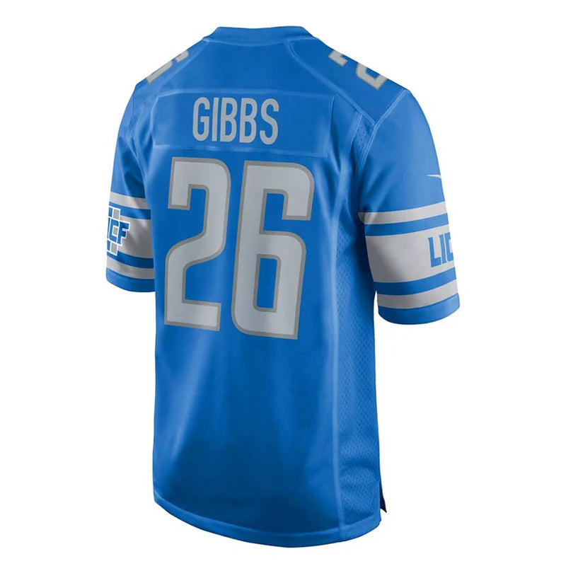 NFL- Men's Nike Detroit Lions Jahmyr Gibbs Home Jersey #26