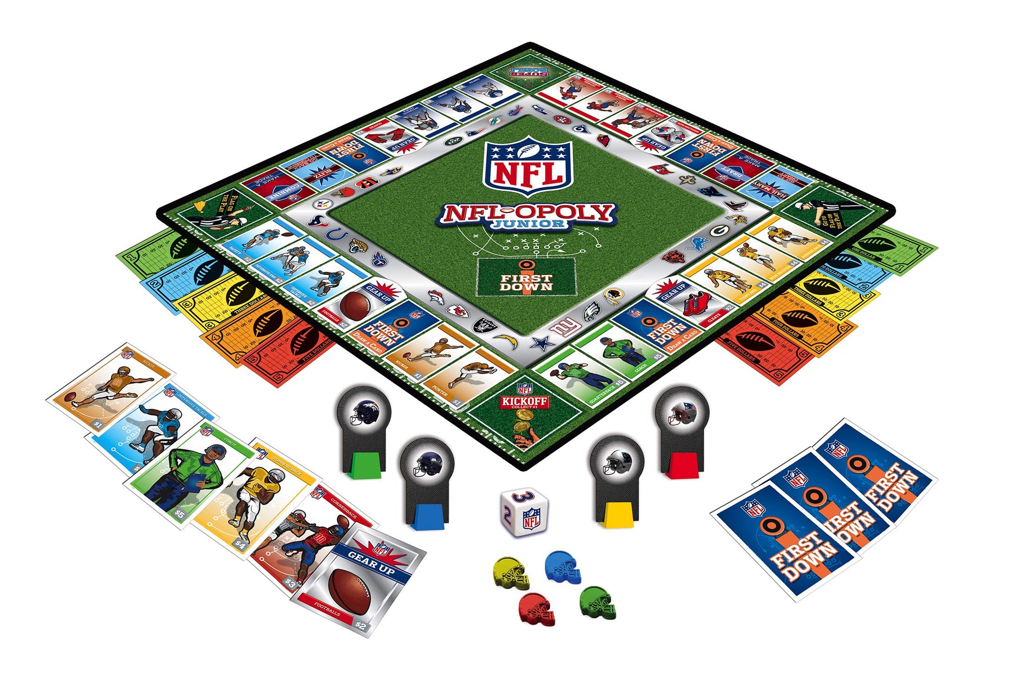 NFL-Opoly Junior Monopoly Board Game