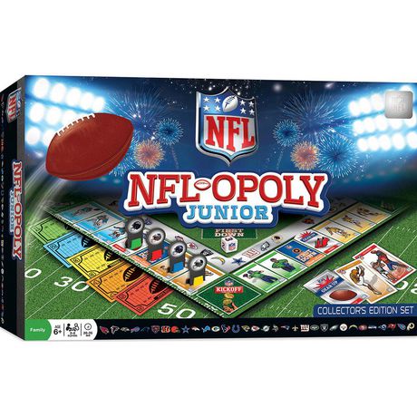 NFL-Opoly Junior Monopoly Board Game