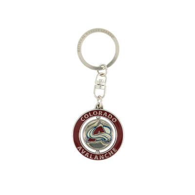 NHL Colorado Avalanche Stanley Cup Spinner Keychain