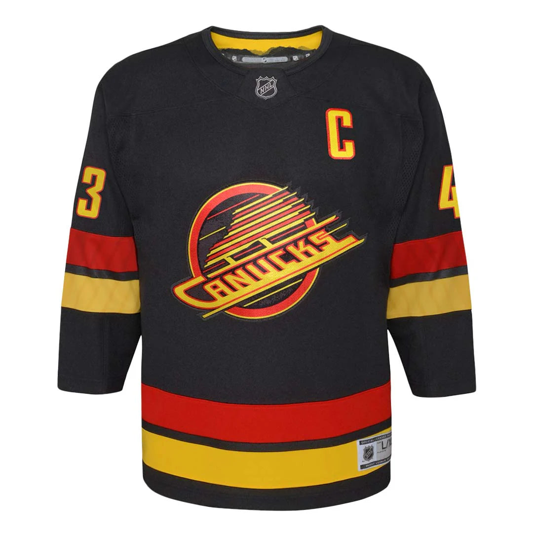 NHL Vancouver Canucks Quinn Hughes Youth Premium 3rd Jersey (Sale)
