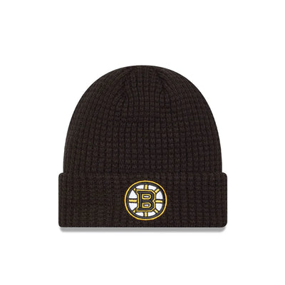 NHL New Era - Boston Bruins Waffle Knit Hat