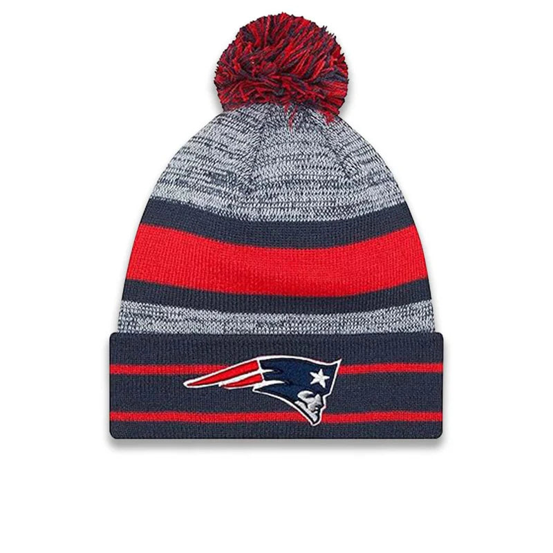 NFL - New Era - New England Patriots Cuff Pom Knit