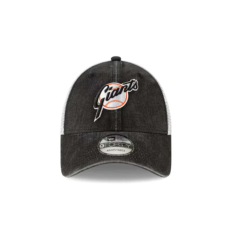 MLB San Fransico Giants New Era Snapback Cooperstown 9FORTY Trucker Hat