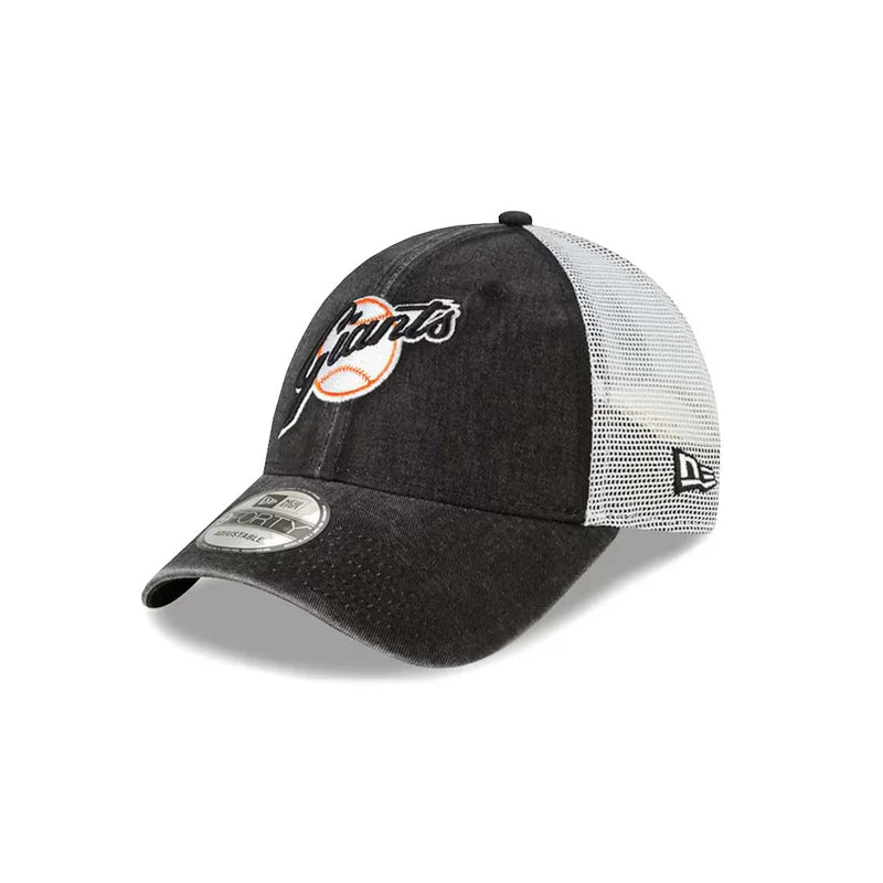 MLB San Fransico Giants New Era Snapback Cooperstown 9FORTY Trucker Hat