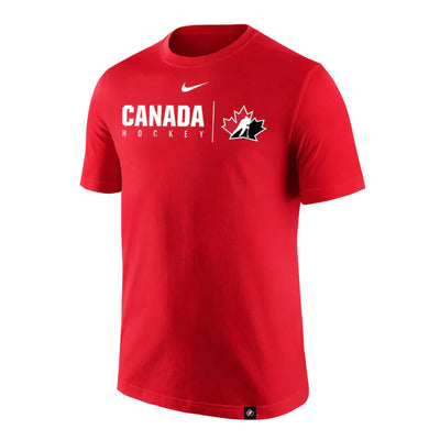 Team Canada Nike - Men's Hockey Canada Wordmark Short Sleeve T-Shirt