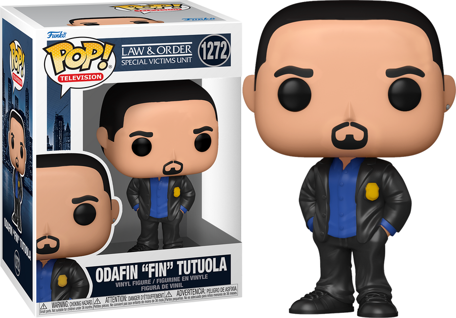 Funko POP TV Odafin "Fin" Tutuola #1272- Law & Order