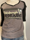 NHL Pittsburgh Penguins Women's OTH 3/4 Sleeve Tee (online only)
