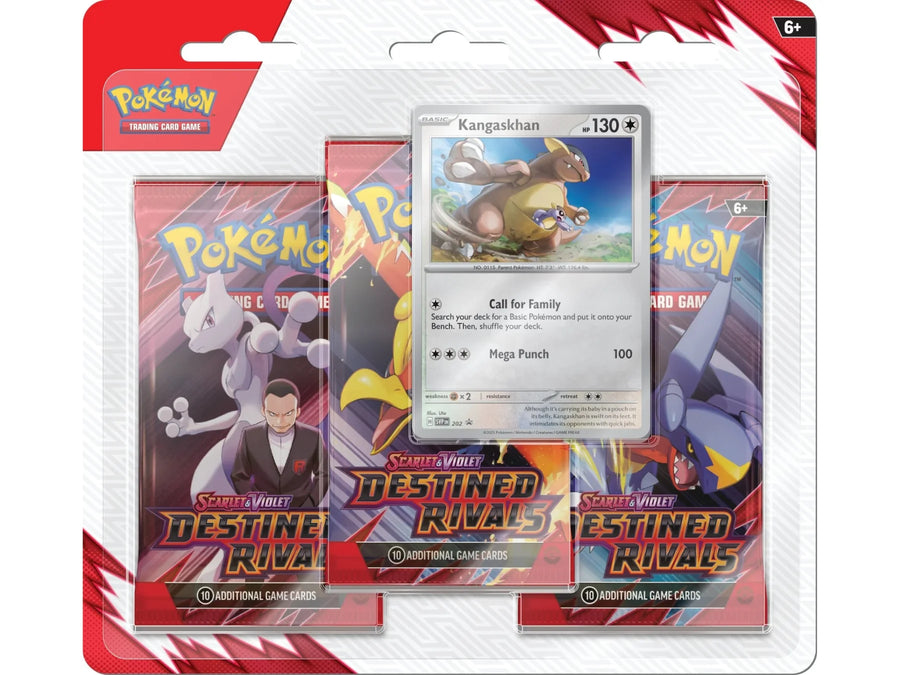 Pokemon Scarlet & Violet Destined Rivals 3 Pack Blister