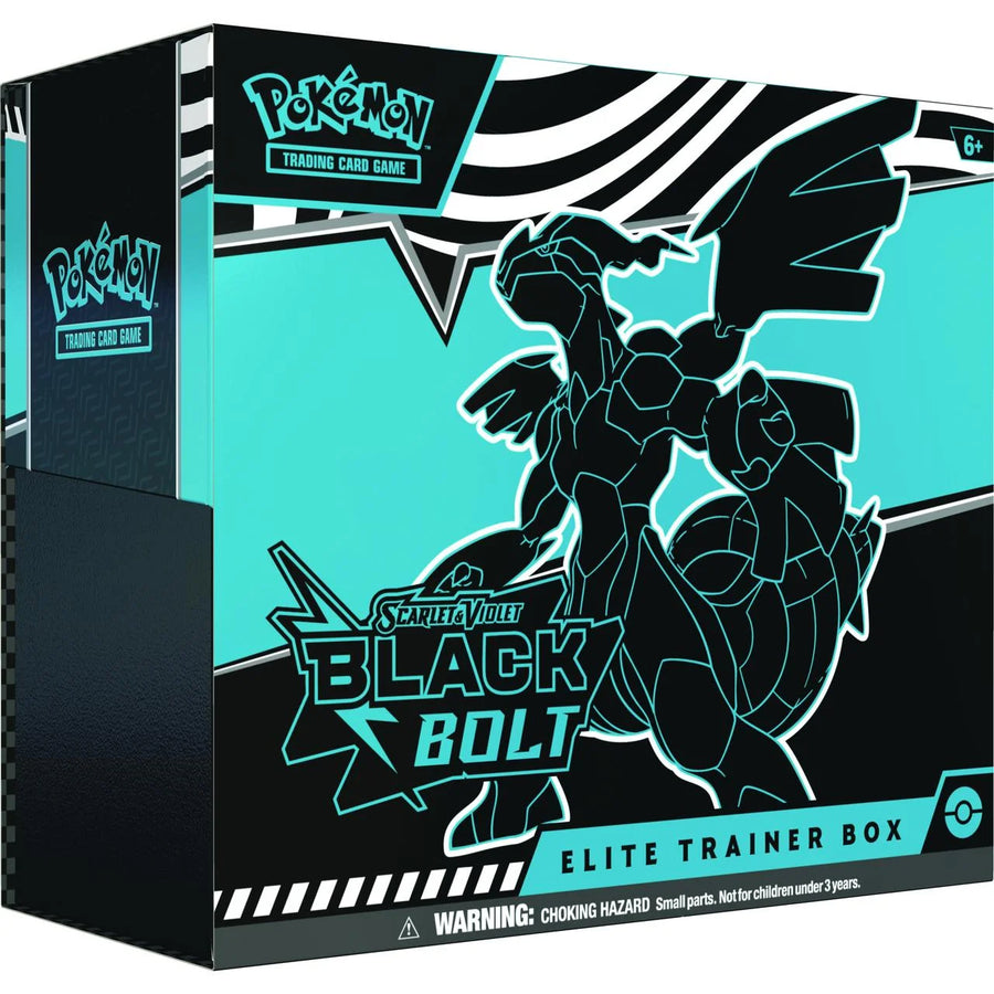 Pokemon Scarlet & Violet Black Bolt Elite Trainer Box
