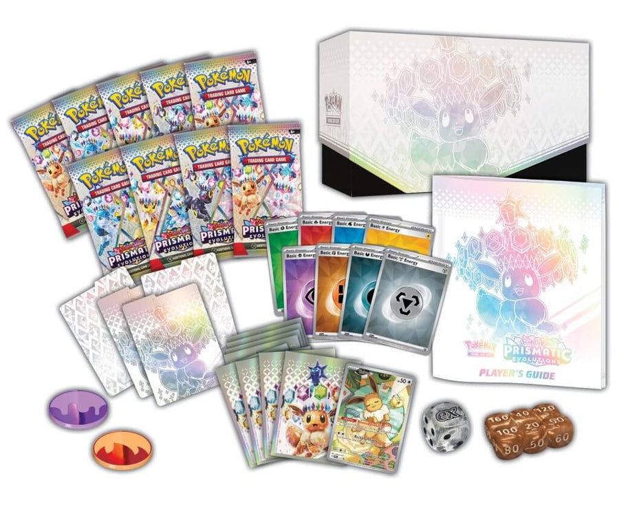 Pokemon Scarlet & Violet Prismatic Evolutions Elite Trainer Box