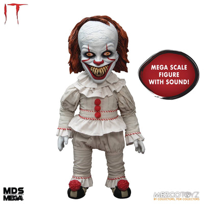 MDS Mega Deluxe IT: Sinister Talking Pennywise by Mezco