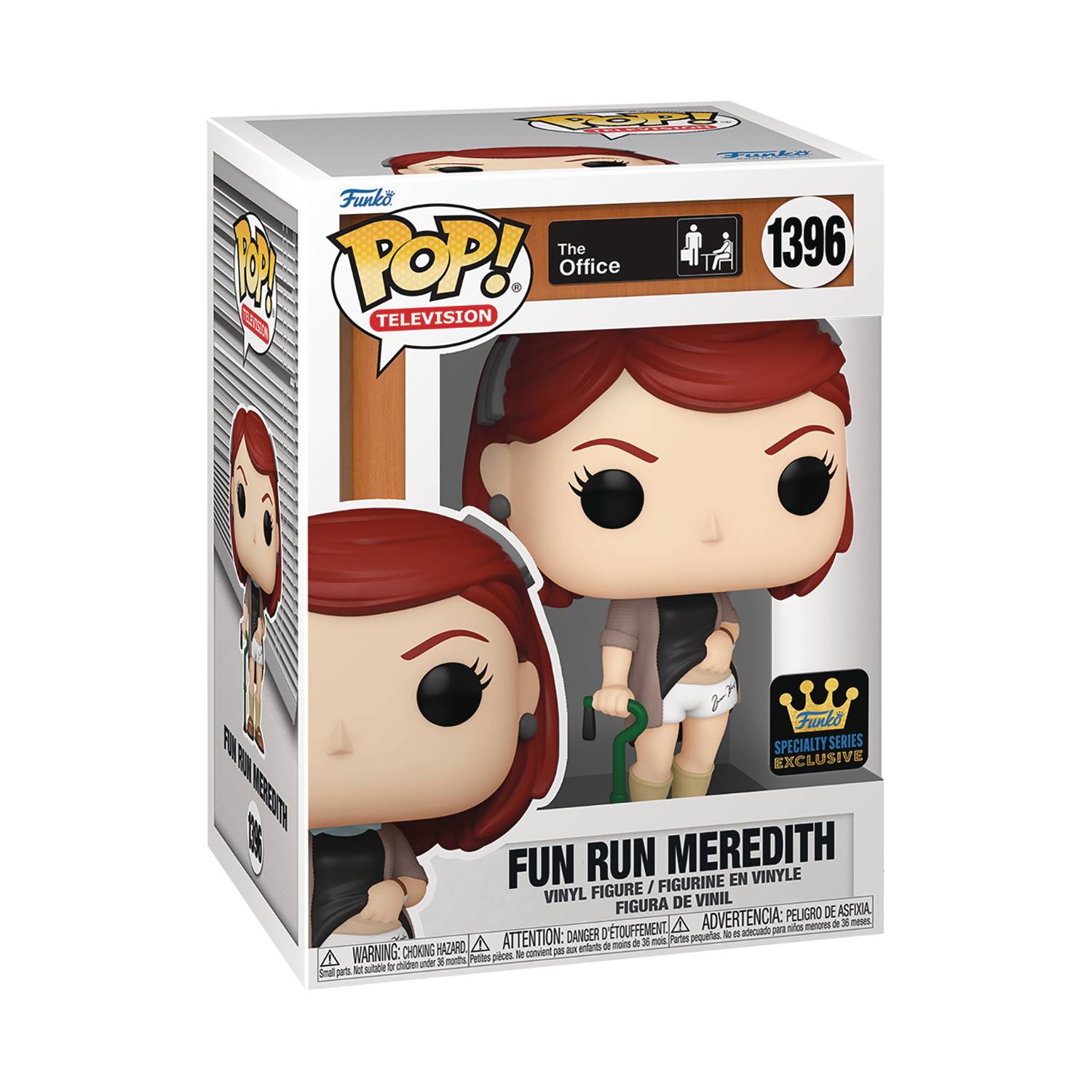 Funko POP Fun Run Meredith #1396 (Funko Specialty Series Exclusive) -The Office