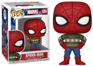Funko POP Spider-Man Ugly Sweater #1284 Marvel Holiday