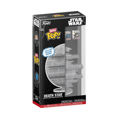 Star Wars Bitty POP Display Death Star (includes 2 bitty Pops!)