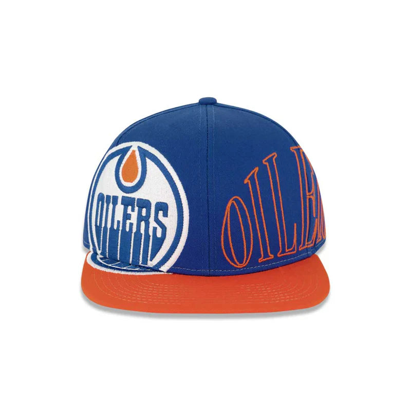 NHL Edmonton Oilers Starter Flat Brim Snapback Hat