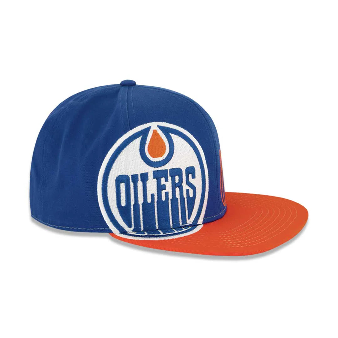 NHL Edmonton Oilers Starter Flat Brim Snapback Hat