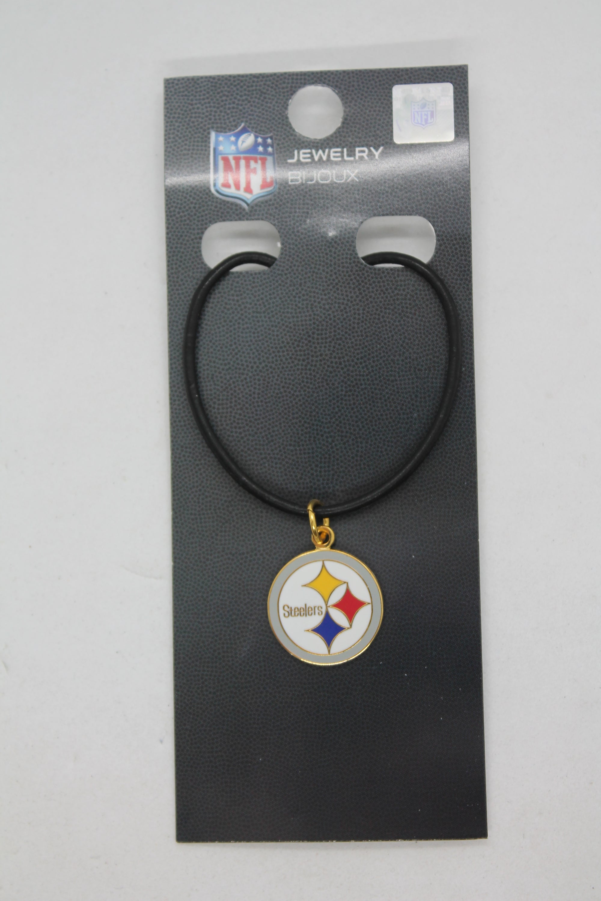 NFL Pittsburgh Steelers Leather Necklace