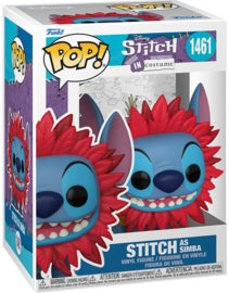Funko POP Stitch as Simba  #1461 - Disney Stitch in Costume