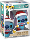 Funko POP Stitch with Hat #1503 - Holiday Disney Stitch