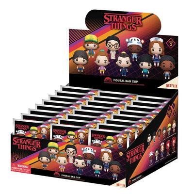 Stranger Things 3D Foam Bag Clip -Series 3  Mystery Packs (price per pack)