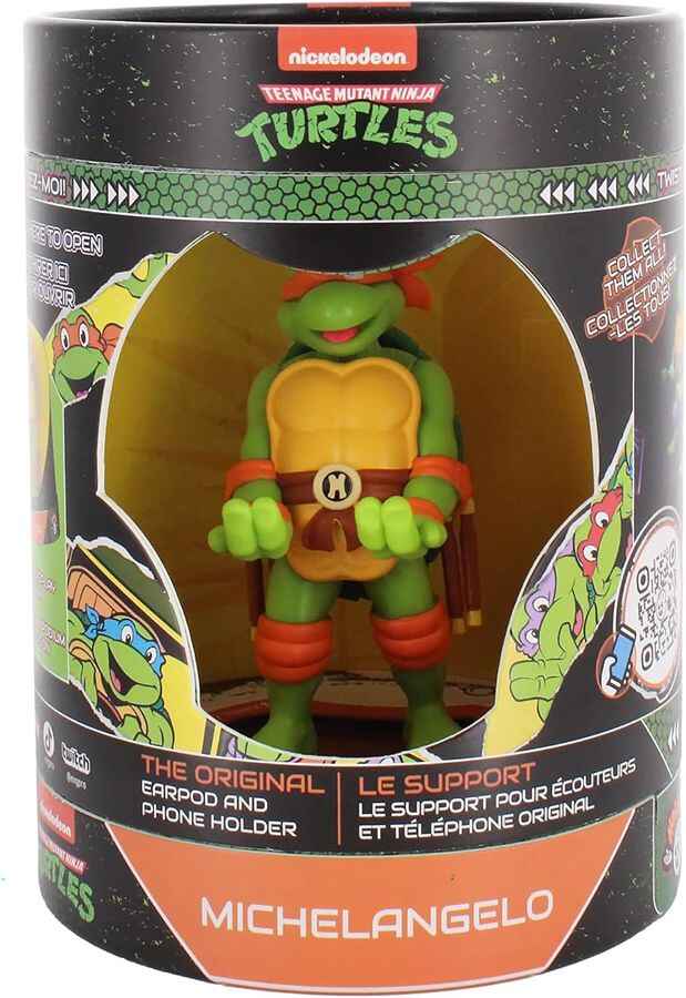 Michelangelo TMNT Mini Holder (for Phones & Earbuds) by Cable Guys