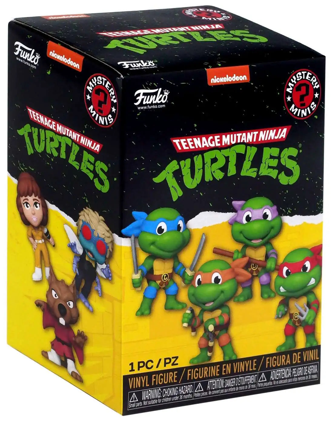 Teenage Mutant Ninja Turtles Mystery Minis Funko Vinyl Figures New S JJ Sports and Collectibles