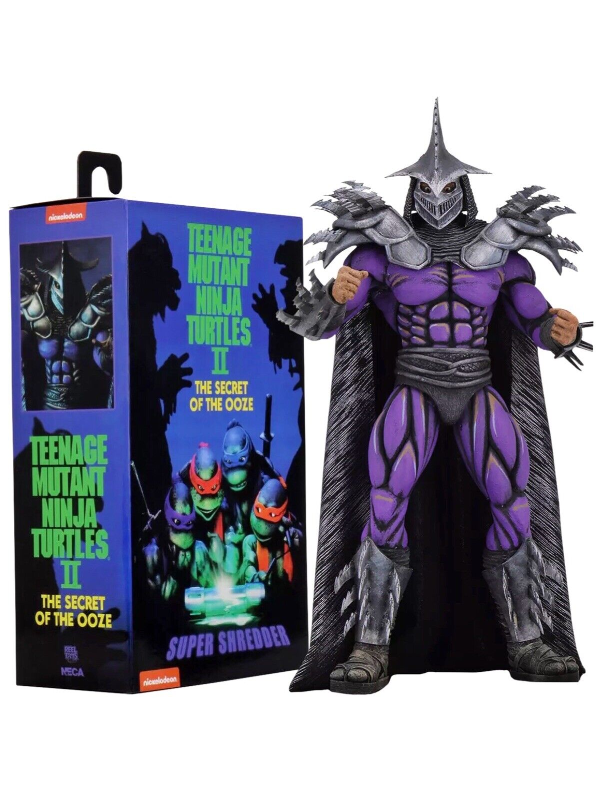 Teenage Mutant Ninja Turtles II The Secret of the Ooze - Super Shredder 7" Figure by NECA