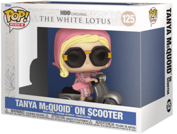 Funko POP Rides  Tanya McQuoid on Scooter #125 - The White Lotus HBO