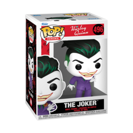 Funko POP The Joker Holding Label #496 - DC Harley Quinn