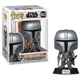 Funko POP The Mandalorian with Darksaber #663 -Star Wars Mandalorian