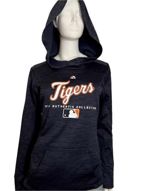 MLB Detroit Tigers Womens Majestic AC Hoodie (online only)