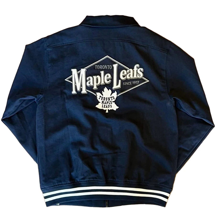 NHL Toronto Maple Leafs '47 Brand Vintage NHL Homestead Jacket