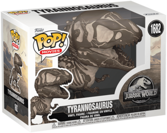 Funko POP Tyrannosaurus Rex (Fossil) #1682-Jurassic World