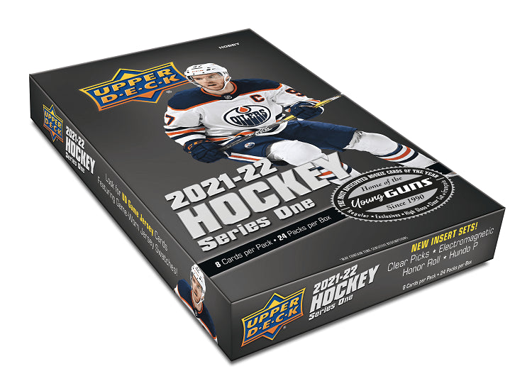 NHL 2021-22 Hockey Upper Deck Hobby Box - Series One (sealed)