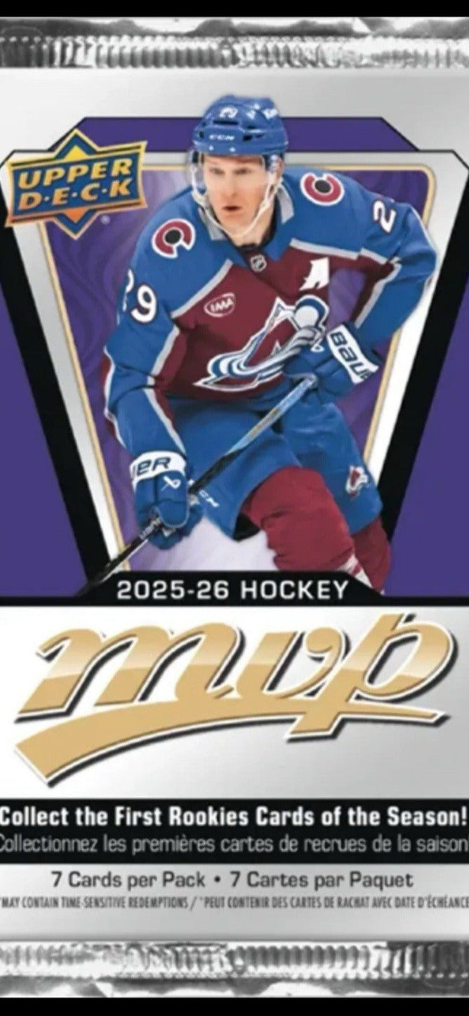 NHL 2025-26 Upper Deck MVP Retail Packs