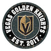 Vegas Golden Knights 22" Round PVC Logo Sign - Distressed