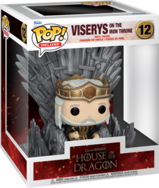 Funko POP Deluxe Viserys on the Iron Throne #12 - House of the Dragon (GOT)