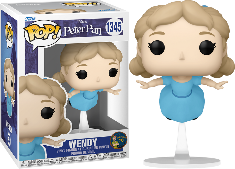 Funko POP Wendy  #1345 Disney Peter Pan 70th Anniversary