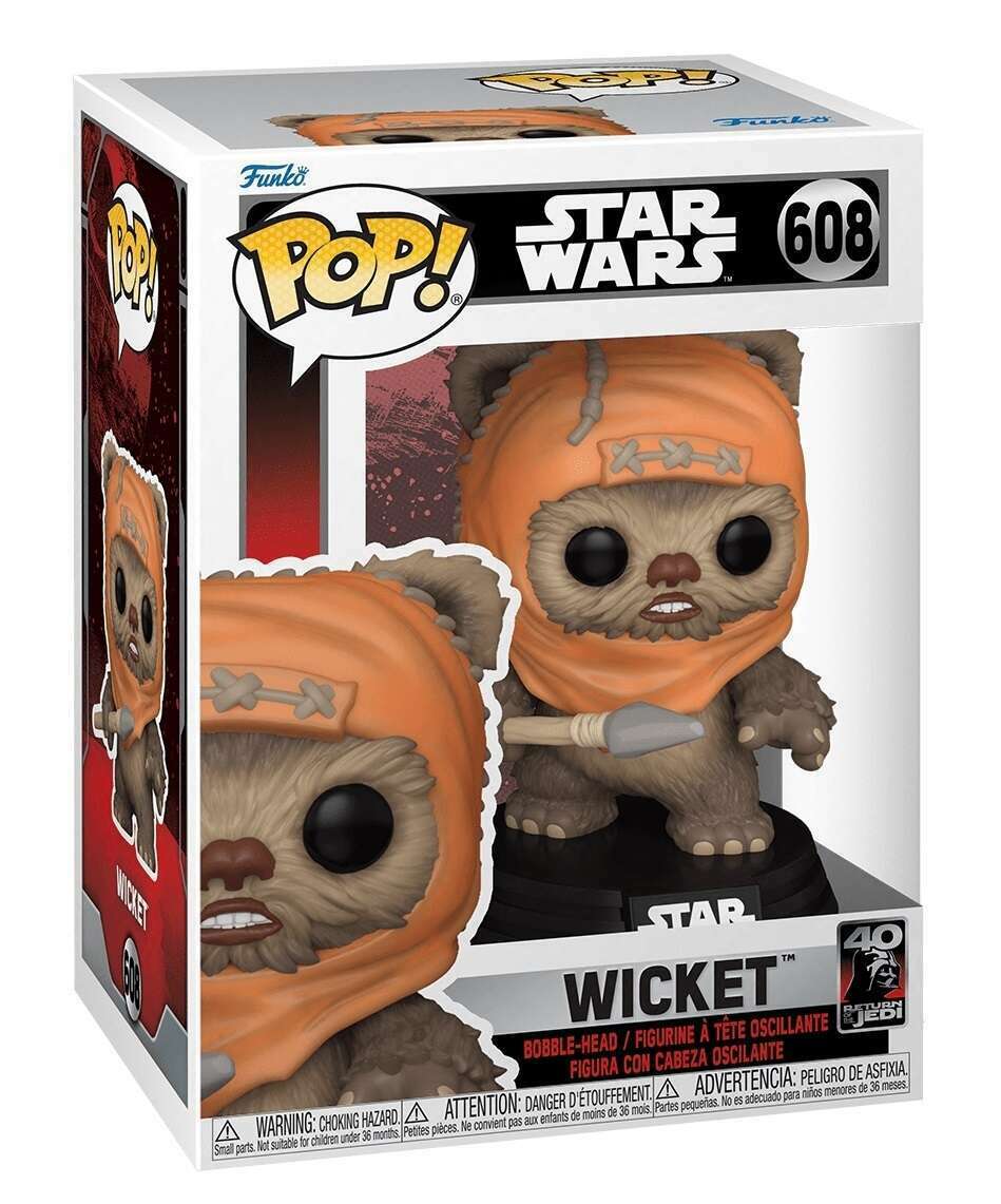 Funko POP Wicket #608 - Star Wars 40th Anniversary