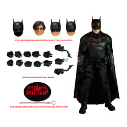 The Batman  ONE:12 Mezco Figure - Robert Pattinson