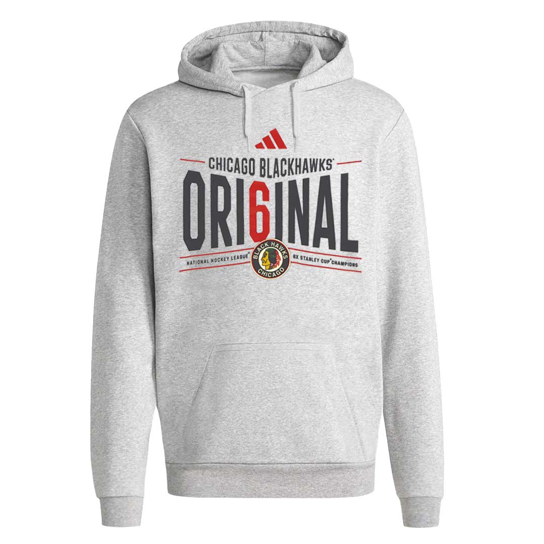 NHL Chicago Blackhawks adidas - Men's Original Six Hoodie