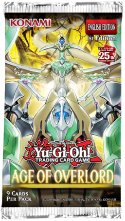 Yu-Gi-Oh! Age of Overlord Packs-25th Anniversary Edition